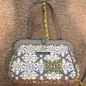 Petunia Pickle Bottom Diaper Clutch Gray